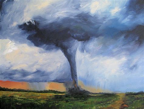 Painting A Tornado