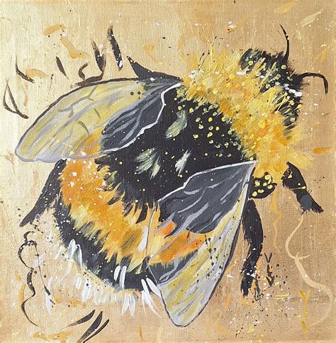 Painting Abstract Bee