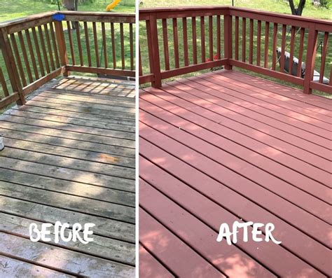 Painting Deck How To