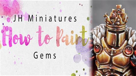 Painting Dwarf Gems