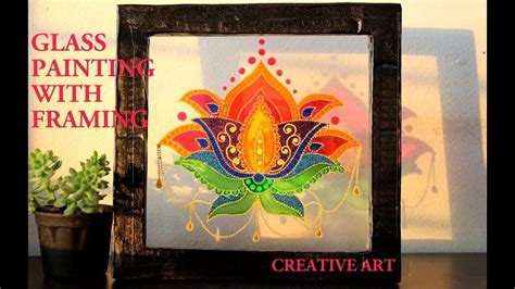 Painting Glass Frames