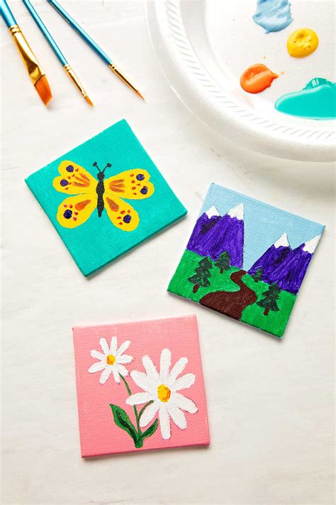 Painting Ideas Tiny Canvas