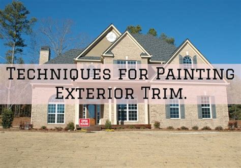 Painting Outside Trim