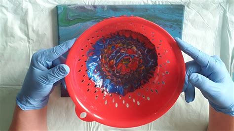 Painting With Strainer