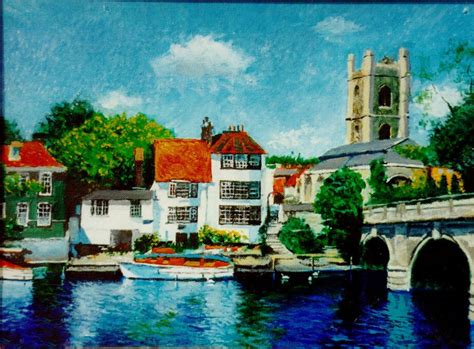 paintings of henley on thames