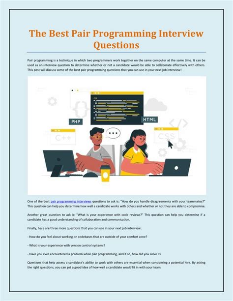 pair programming interview questions