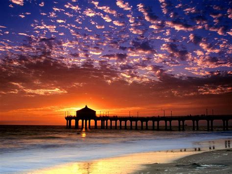 Playa al atardecer