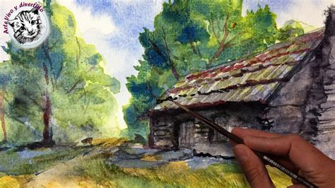 Video tutoriales para pintar paisajes en Acuarela por Terry Harrison