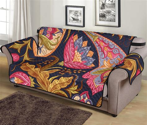 Paisley Sofa Protector