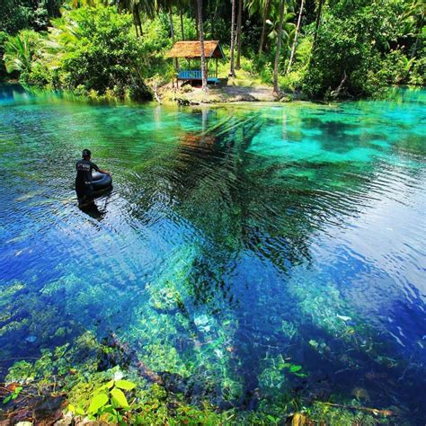 paisu pok lake indonesia