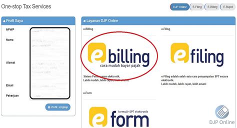 pajak online djp e-billing