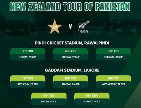 pak vs nz schedule 2024