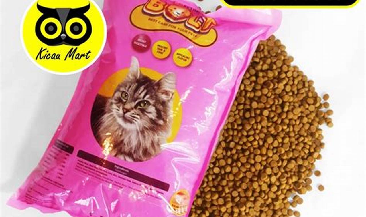 Makanan Kucing Terbaik untuk Sahabat Berbulu Anda: Pakan Kucing Bolt