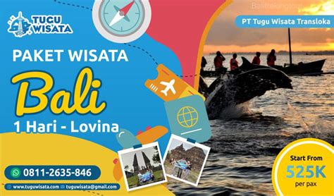 Paket Wisata Lovina Bali: Menikmati Indahnya Pantai Lovina
