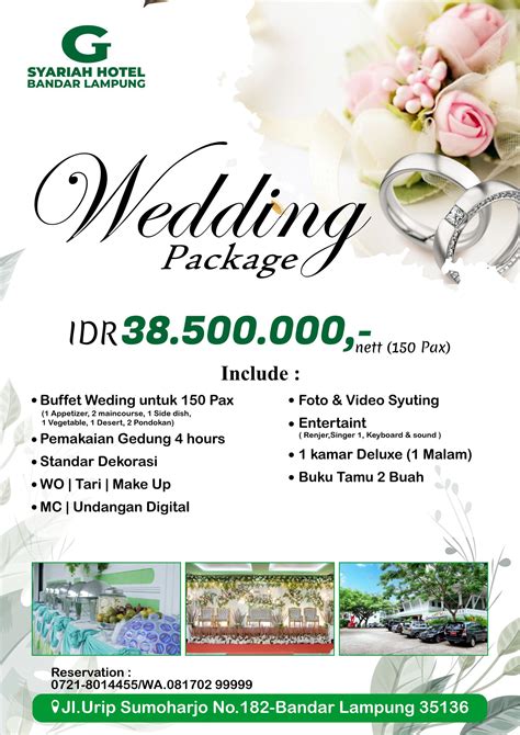 paket wedding hotel jakarta 2023