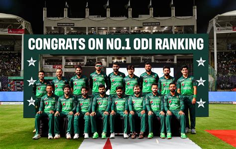 pakistan cricket team ranking