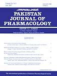 pakistan journal of pharmacology
