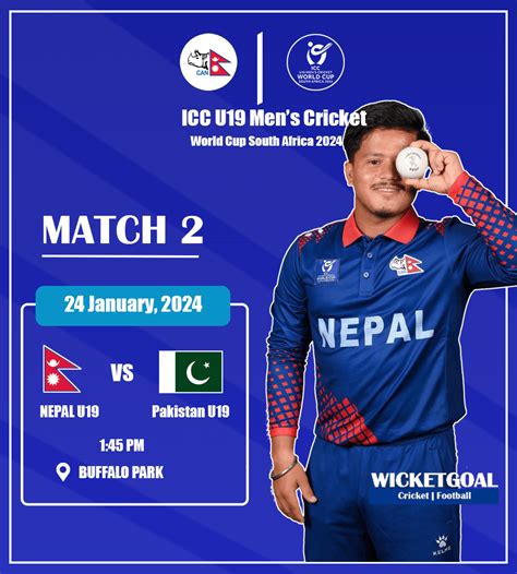 pakistan u19 vs nepal u19 live score