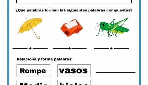Palabras Compuestas Ficha Interactiva Words Word Search Puzzle | My XXX