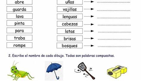 Juegos Con Palabras Compuestas : Armario Palabras Compuestas Educar La