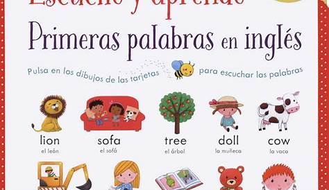 Aprender inglés. Fichas infantiles para aprender palabras en inglés