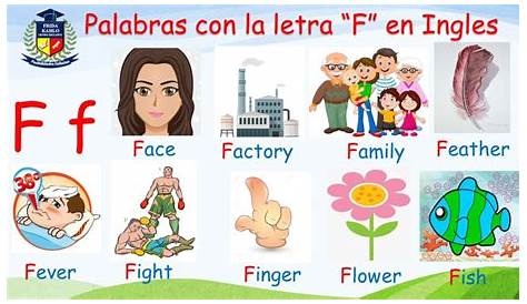 Palabras con F | Que empiezan por la letra F para Niños