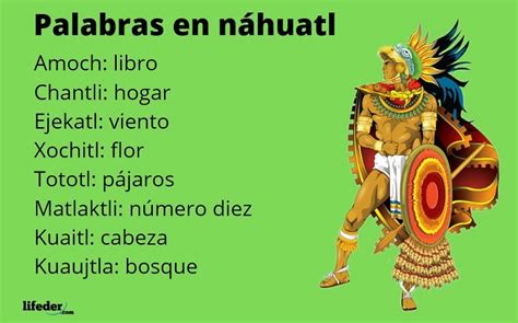 palabras en nahuatl y su significado
