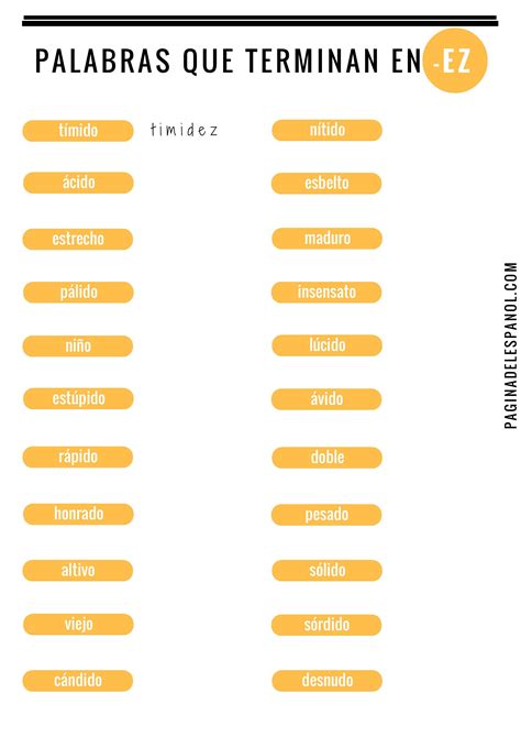 Palabras Que Terminen Con Le Lições gerais