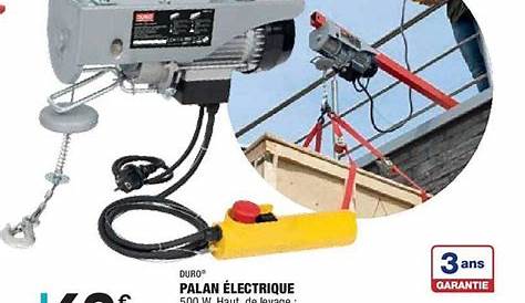 Palan Electrique Duro Offre électrique Chez Aldi