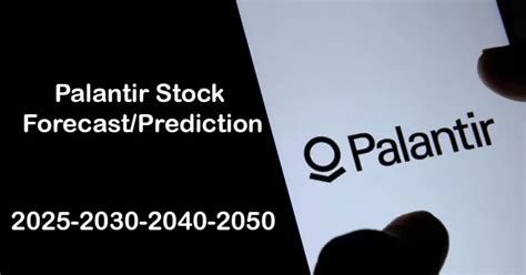 palantir stock prediction 2030