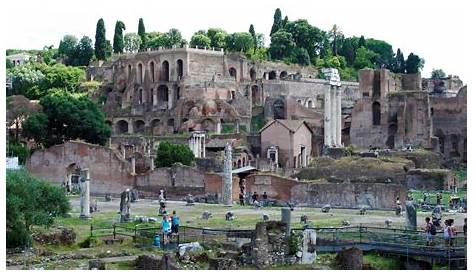 Palatine Hill 00186 Rome Metropolitan City Of Rome Italy The Above The Roman Forum In