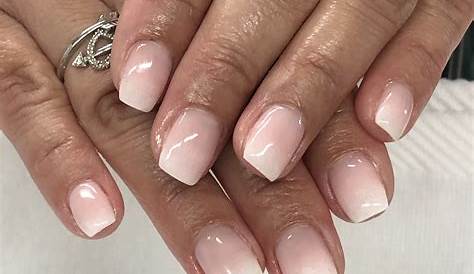 Pale Pink Nails With White Tips 100 Best Valentine's Day Light Hearts