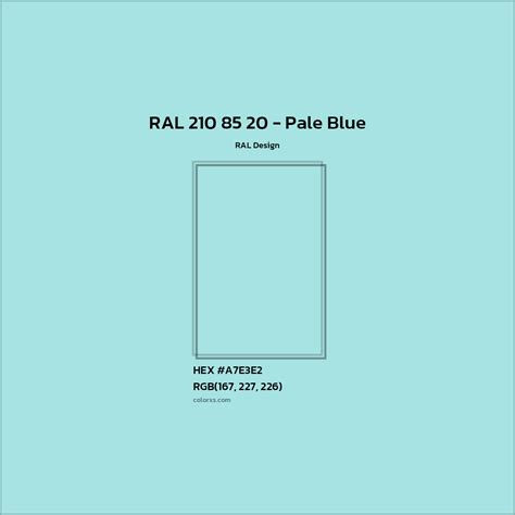 Pale Blue Ral Code