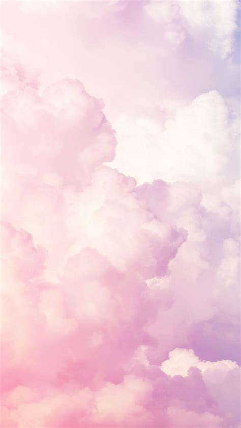 Pale Pink Cloud Wallpaper