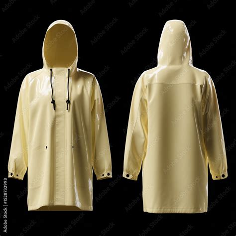 Pale Yellow Raincoat