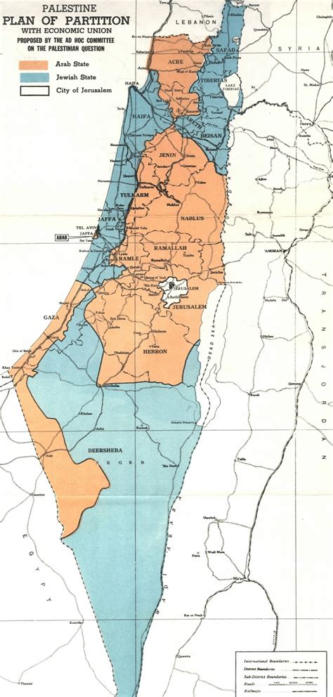 palestine before 1948 map