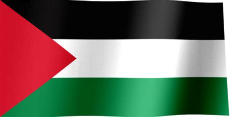 palestine flag waving gif