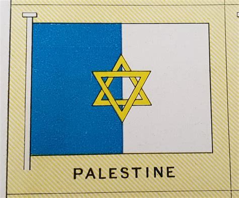 palestine flag with star of david