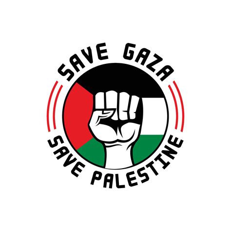 palestine free gaza illust