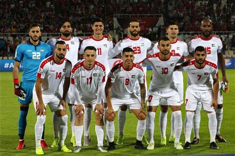 palestine national football team matches