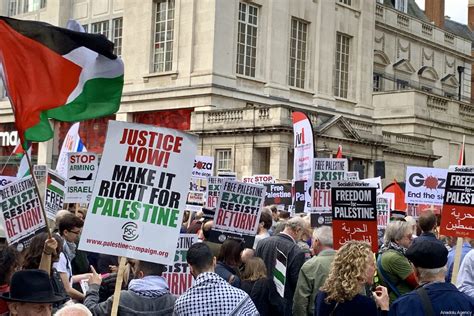 palestine protest london saturday 13th