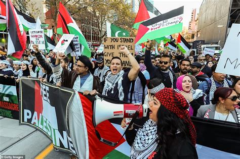 palestine protest melbourne sunday