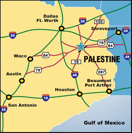 palestine tx to el paso tx