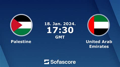 palestine vs uae score