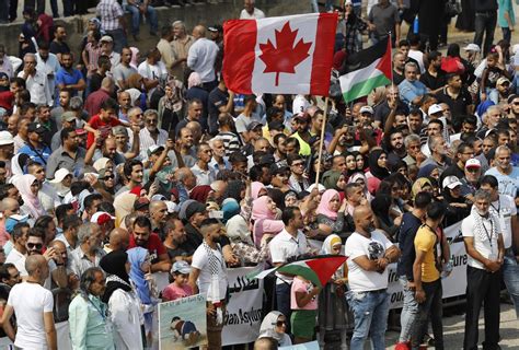 palestinian refugees in canada