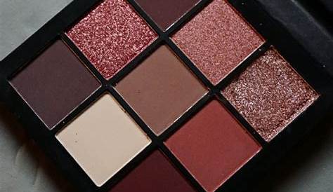 Palette Huda Beauty Obsession Mauve s Review And Swatches
