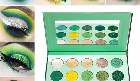 Palette Maquillage Pour Yeux Verts Green Snake Eyes Makeup