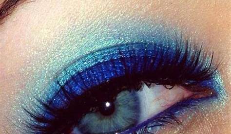 Palette Maquillage Yeux Bleus PICTURALE à L'aide De La Morphe Brosses X James McBain