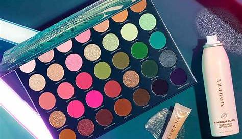 Morphe 35A Eyeshadow Palette Colour Bright Matte and