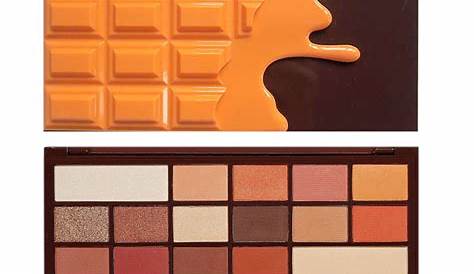 Palette Revolution Chocolate Orange Bảng Phấn Mắt 15 Ô Eyeshadow